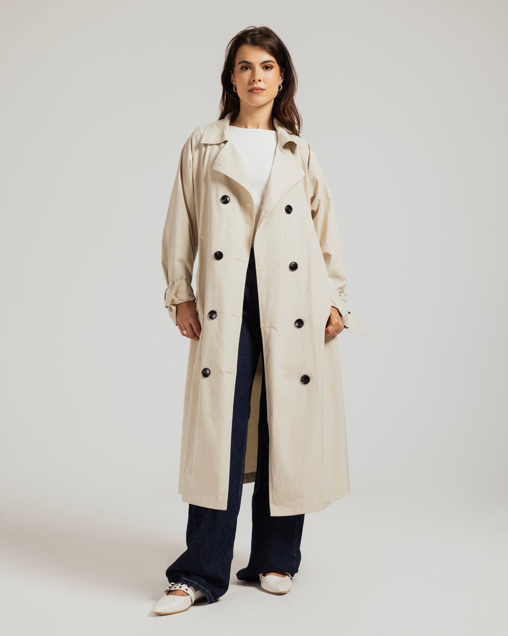 Maxi Length Trench Coat — jackets & coats by Gumus