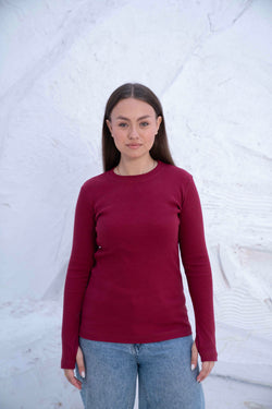 Image of Gumus LongSleeve Pure Cotton Top