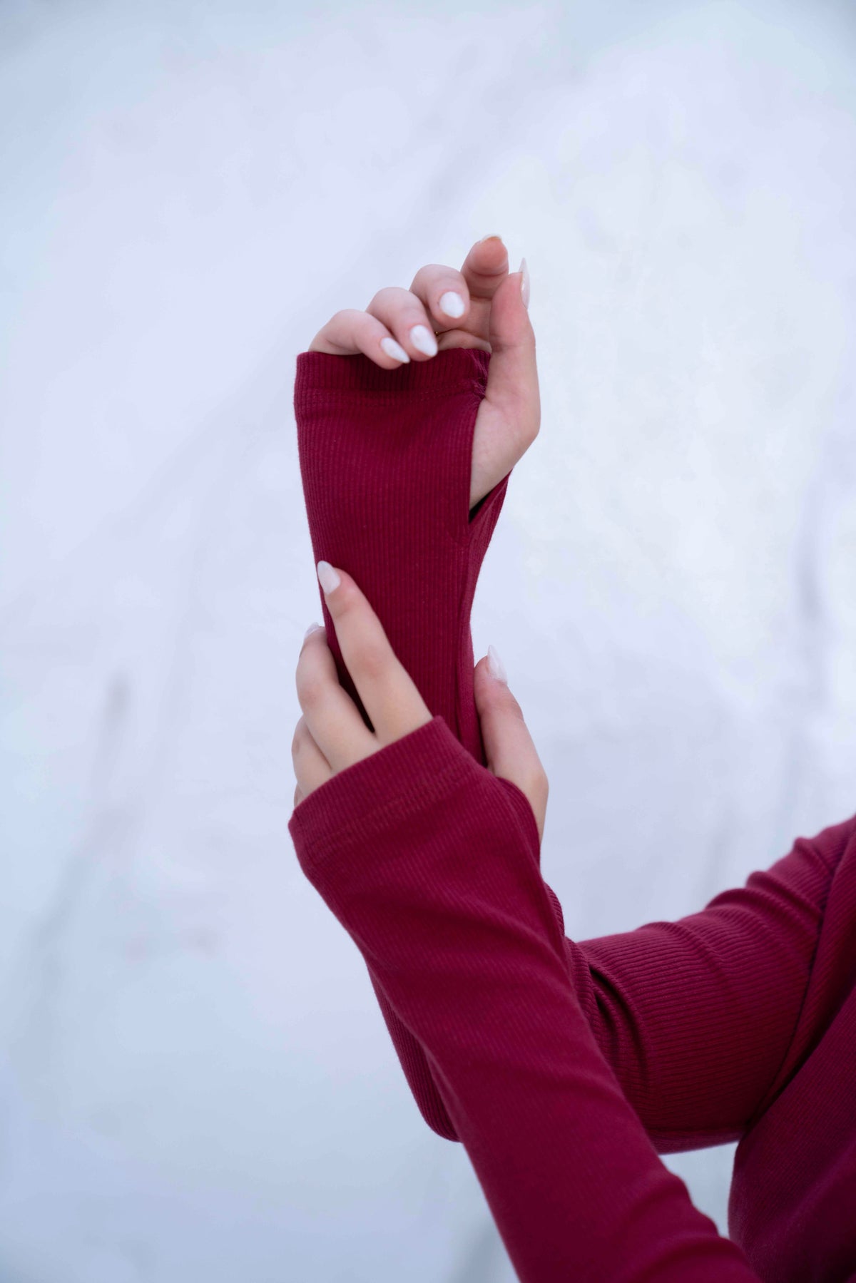 Striped Cotton Basic Top - Long Sleeve by Gumus — view 30