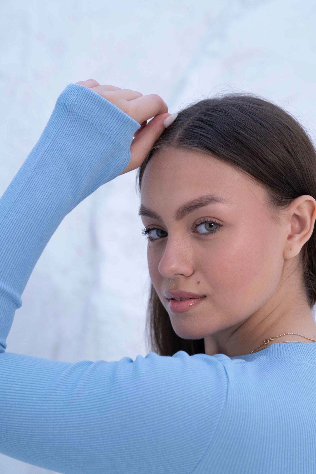 Striped Cotton Basic Top - Long Sleeve by Gumus — view 35