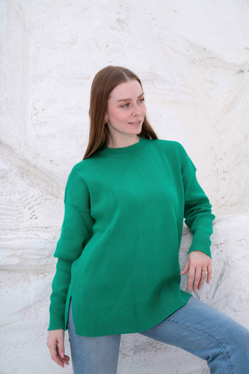 Women's Oversized Knit Pullover — knitwear by Gumus