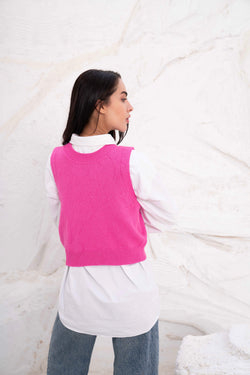 Image of Knitted Women’s Sleeveless Vest