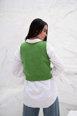 Image of Knitted Women’s Sleeveless Vest