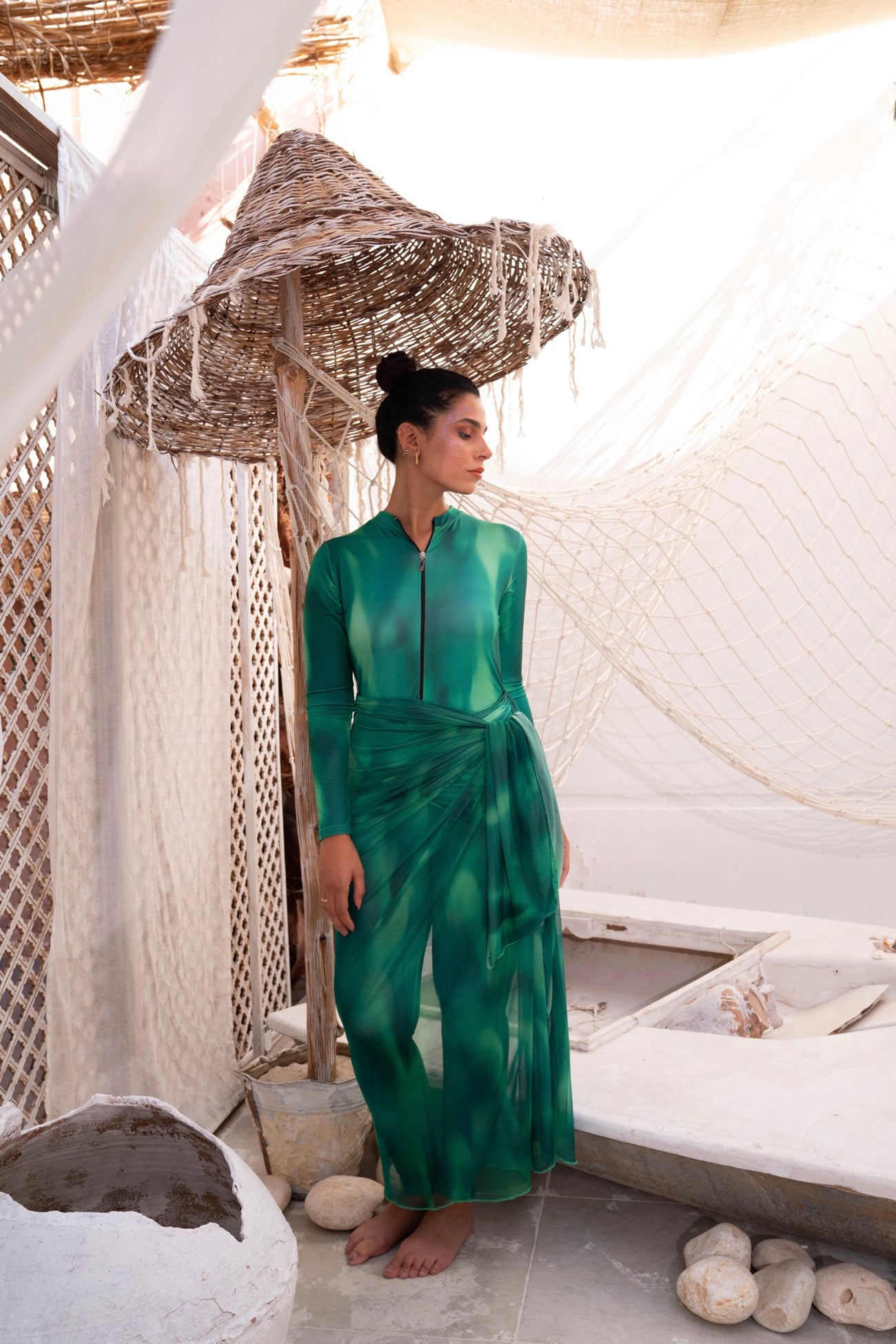 Emerald Gumus Swimsuit by Gumus — view 2