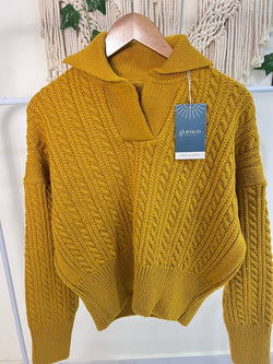 Image of Gumus Patterned Wool Pullover