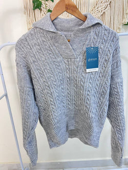 Image of Gumus Patterned Wool Pullover