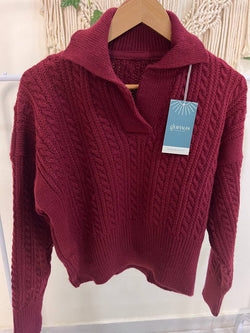 Image of Gumus Patterned Wool Pullover