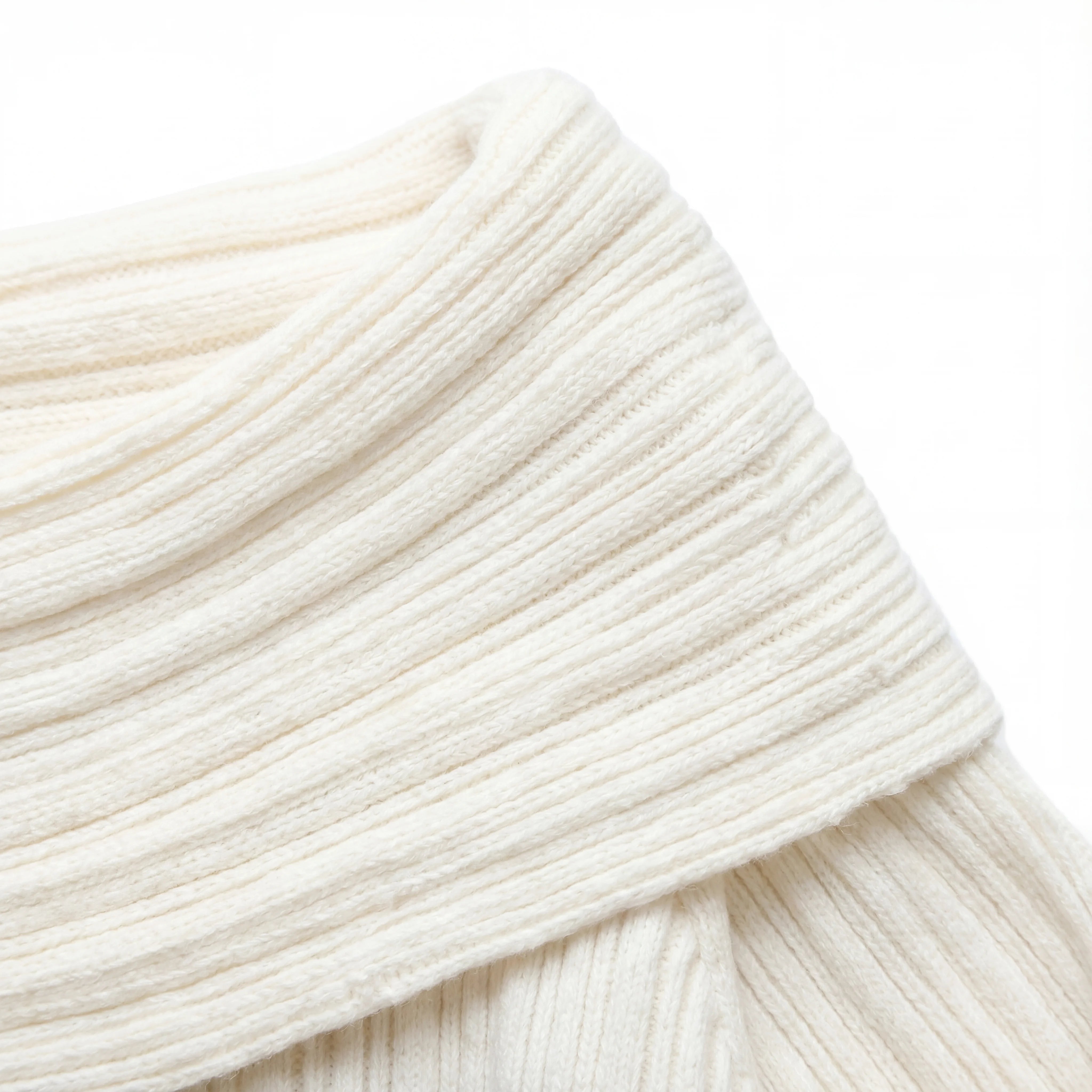 Knitted Off-Shoulder Sweater