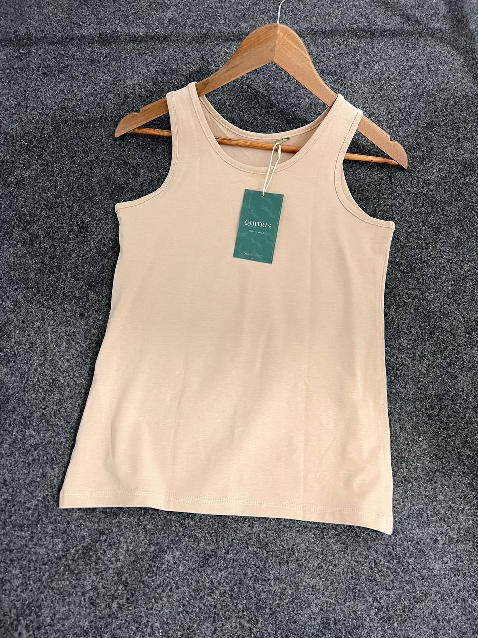 Gumus Summer Sleeveless Pure Cotton Top