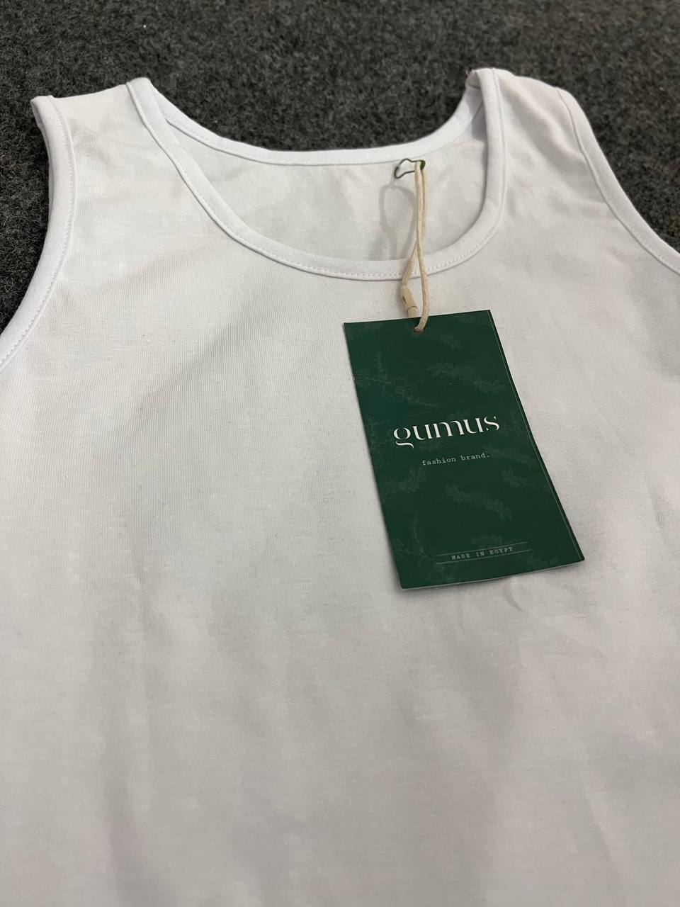 Gumus Summer Sleeveless Pure Cotton Top