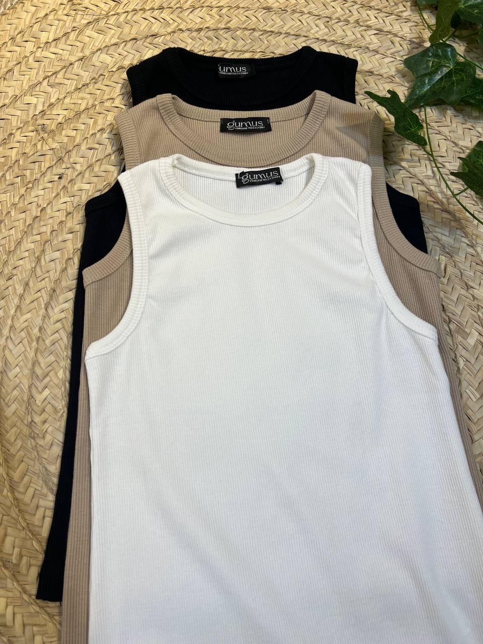 Gumus 100% Pure Cotton Sleeveless Top for Women