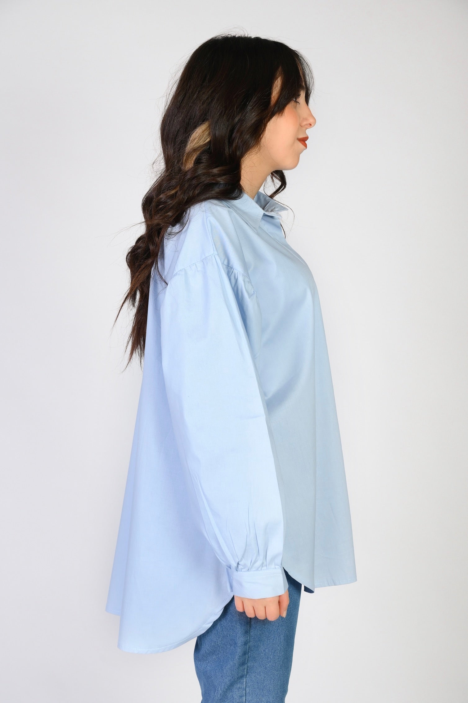 Baby Blue Basic Chemise